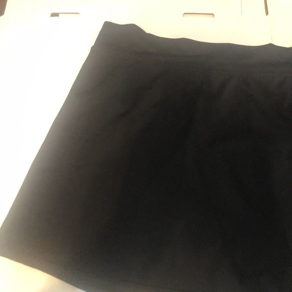 Tropical Escape Women's Swimsuit Skirt Black Beach Pool Vacation Modest Size 16 - Picture 3 of 8